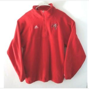 Adidas Buccaneers Fleece large 3/4 zip